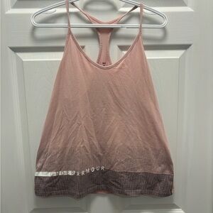 Pink Under Armour Workout Top Size M
